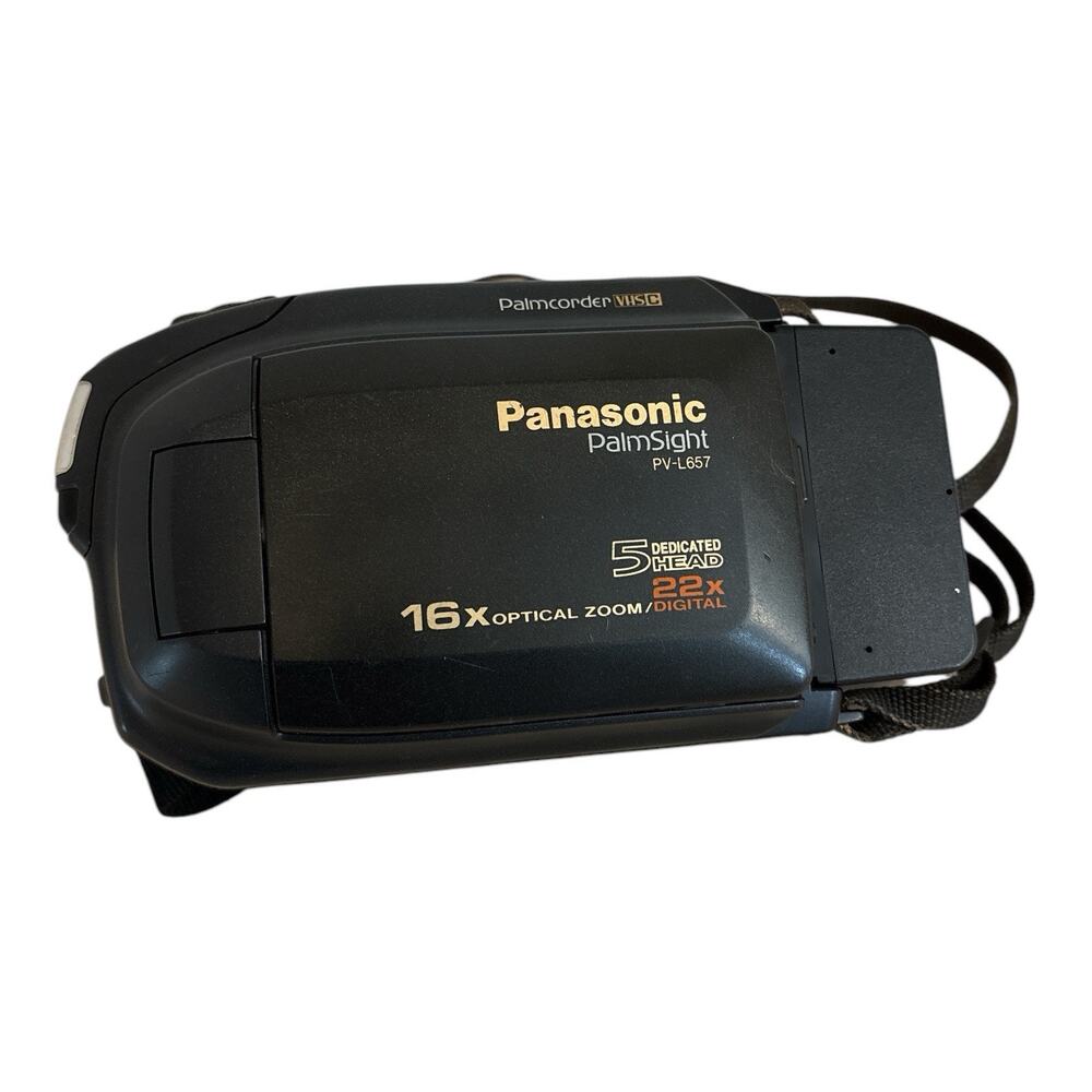 Panasonic palm sight‎ PV-L657 5 Dedicated Head 22x 16x optical zoom